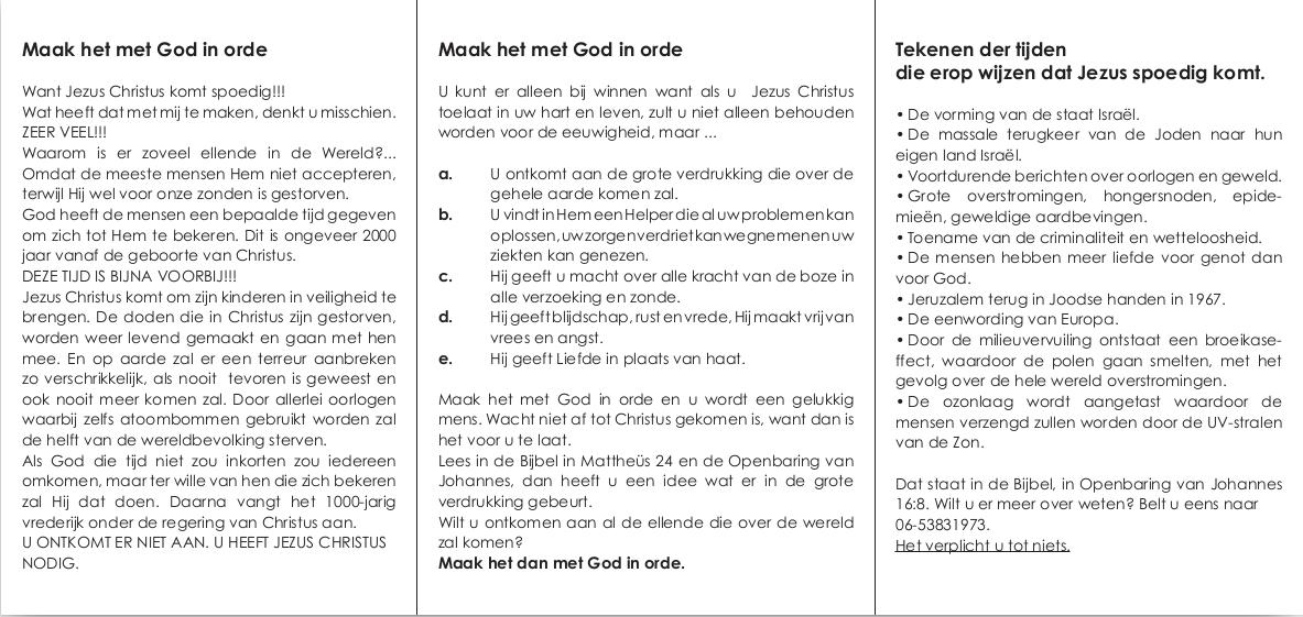 Traktaat voorpagina.